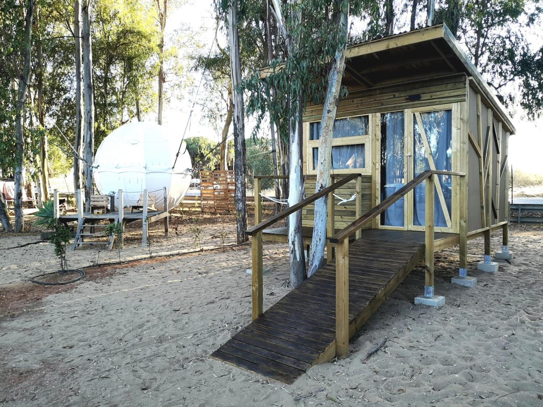 Camping Playa Taray Islantilla Esterno foto